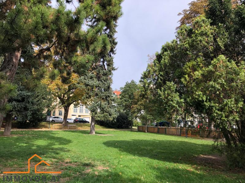 Park am Saarplatz für eine Jogging-Runde ...