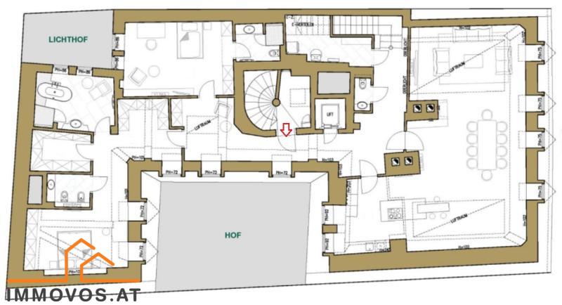 Ebene 1 Renderingplan