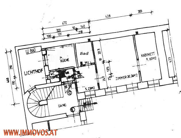 gbild -- IDEAL F&#220;R STUDIERENDE: CAMPUS-N&#196;HE! PERFEKT ANGELEGTE ALTBAUWOHNUNG IN HOFRUHELAGE /  / 1090 Wien 9.,Alsergrund / Bild 3