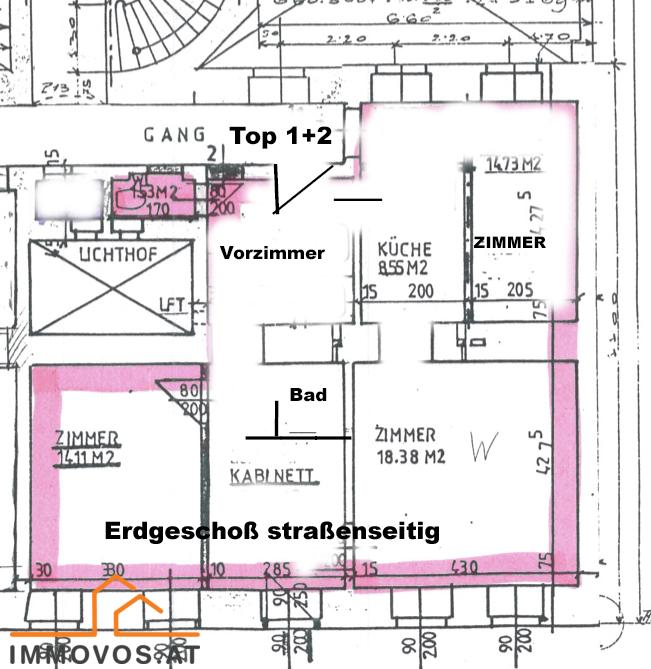 *4 Zimmer ALTBAU-WOHNUNG im Erdgeschoss* /  / 1020 Wien 2.,Leopoldstadt / Bild 1