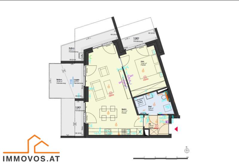 ***BESONDERS SCH&#214;NE BALKONWOHNUNG im 6. LIFTSTOCK - ERSTBEZUG - GR&#220;NRUHELAGE*** /  / 1140 Wien 14.,Penzing / Bild 0
