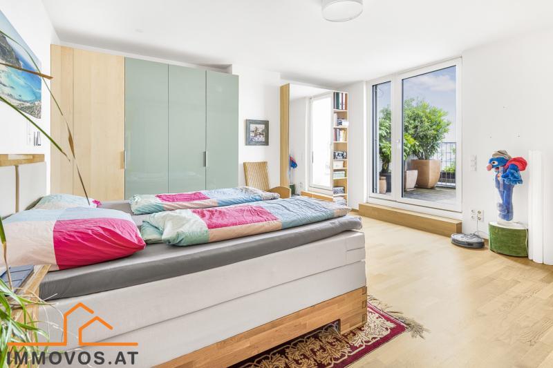 HOCHWERTIGE WOHNUNG IN GEFRAGTER LAGE: 3-ZIMMER WOHNUNG MIT 2 GROSSEN DACHTERRASSEN je 20 m&#178; * SMART OUTDOOR GARDENING * SMART HOME * AM UFER DER DONAU * Optional 2 KFZ - ABSTELLPL&#196;TZE * /  / 1020 Wien 2.,Leopoldstadt / Bild 8