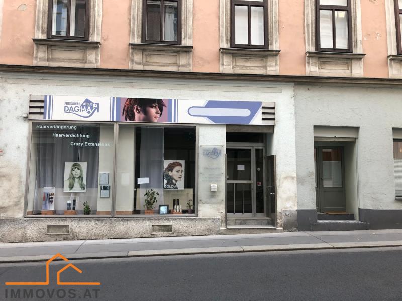 Geschäftslokal in Wien 8 mit direktem Straßenzugang