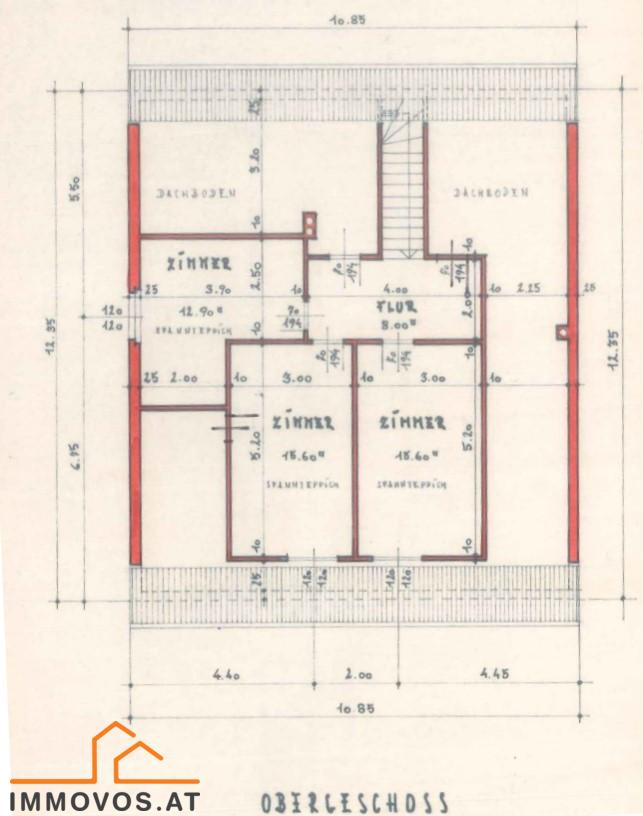 RAUMWUNDER: FAMILIENHAUS IM IDYLLISCHEN DORF HORNSBURG/KREUTTAL:  /  / 2114 Hornsburg / Bild 9