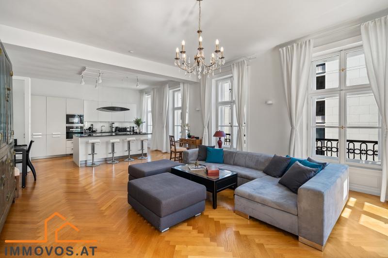 Übergang in den Wohnsalon