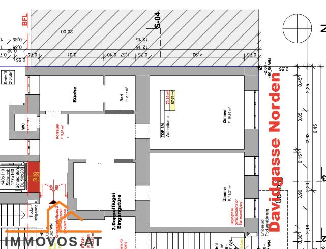 * 2 ALTBAU Wohnungen mit BALKON - M&#246;glichkeit * zum Zusammenlegen als MAISONETTE * /  / 1100 Wien 10.,Favoriten / Bild 3