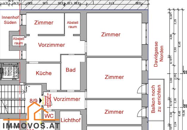 * ALTBAU mit BALKON-M&#246;glichkeit * /  / 1100 Wien 10.,Favoriten / Bild 3