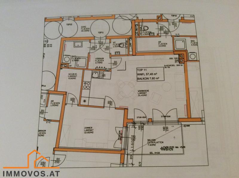 MODERNE 2 ZIMMERWOHNUNG MIT LOGGIA DIREKT IM ZENTRUM VON KORNEUBURG /  / 2100 Korneuburg / Bild 7