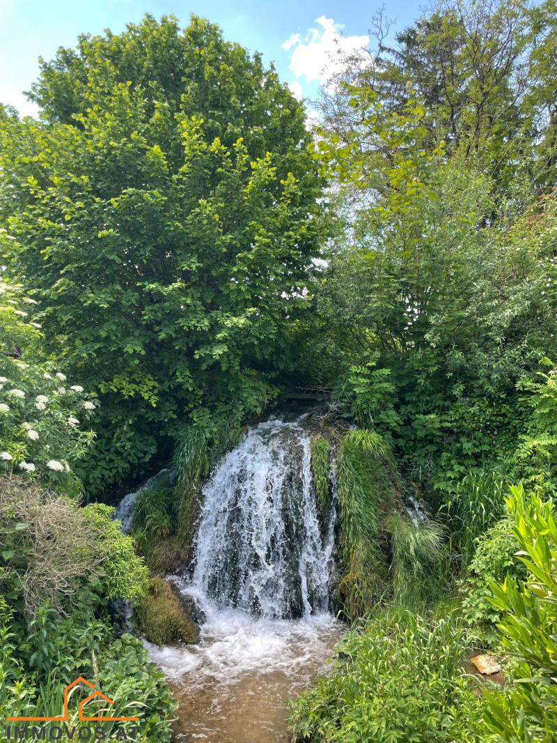 EINZIGARTIGE IMMOBILIE MIT BACH UND WASSERFALL - GRUNDST&#220;CK MIT BESTANDSHAUS - POTENZIAL F&#220;R WOHNEN, ARBEITEN UND ENTSPANNEN /  / 2722 Winzendorf / Bild 2