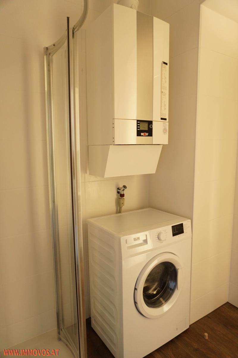 new condensing gas boiler + washing machine