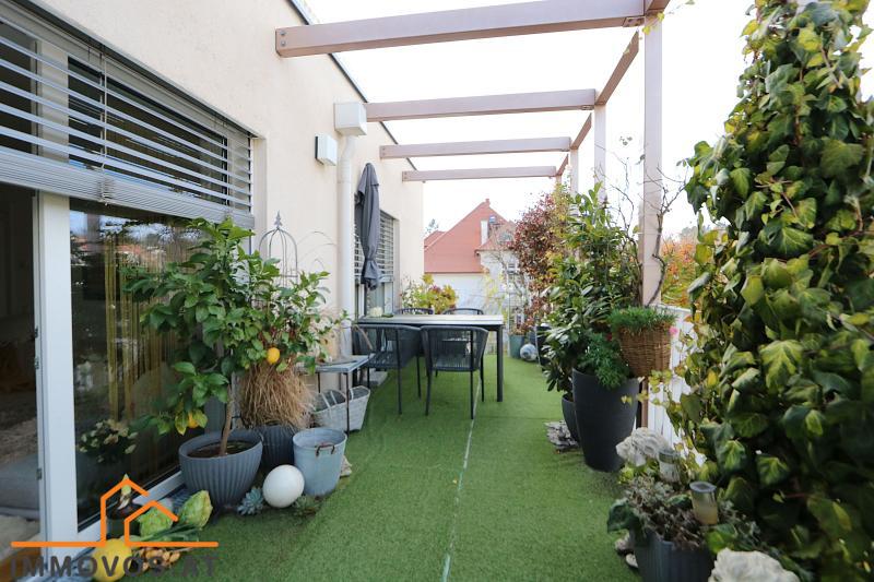 westseitiger Balkon