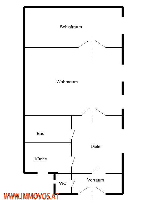 Grundrissskizze