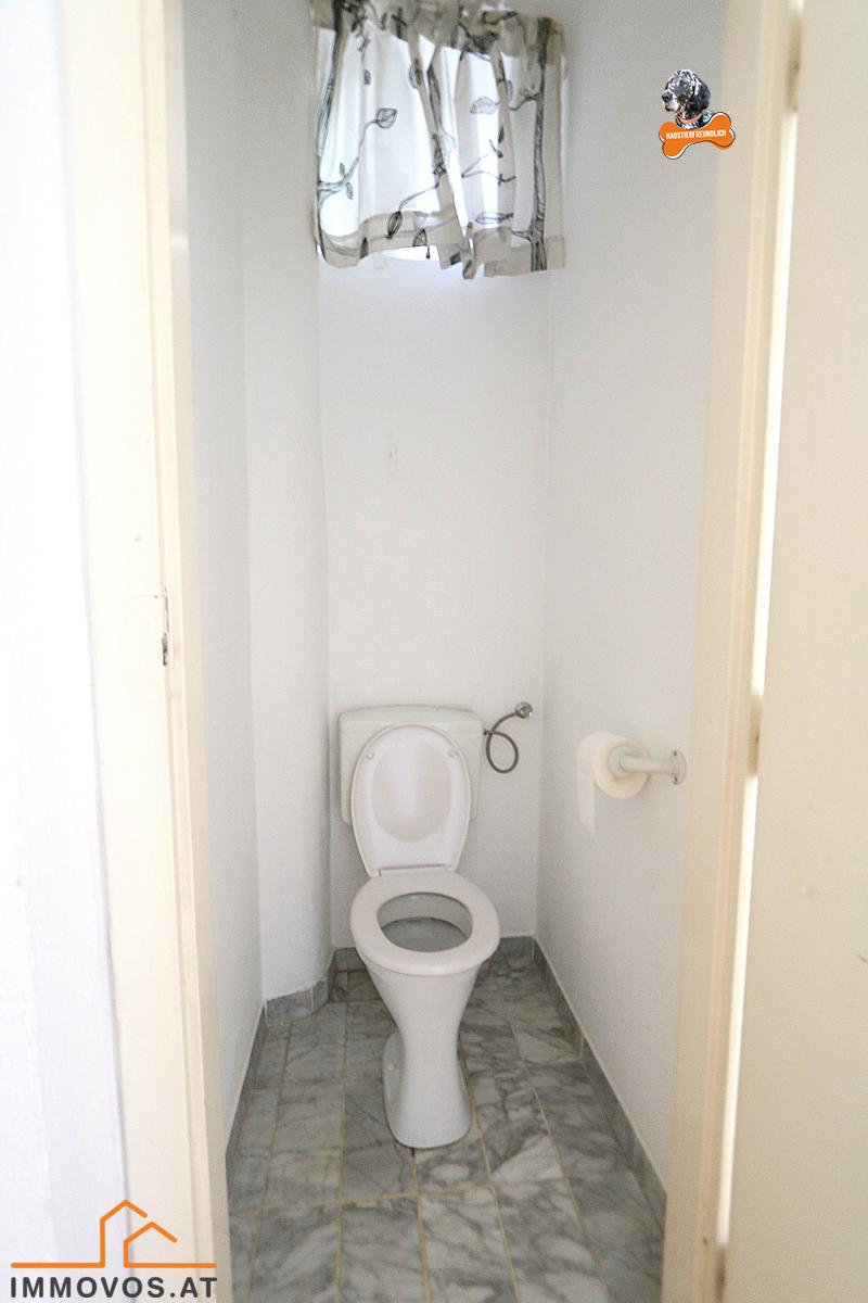 sep. WC mit Marmorboden