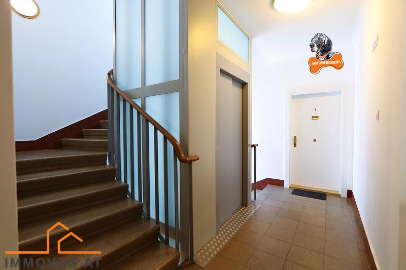direkter Liftausstieg auf den Etagen