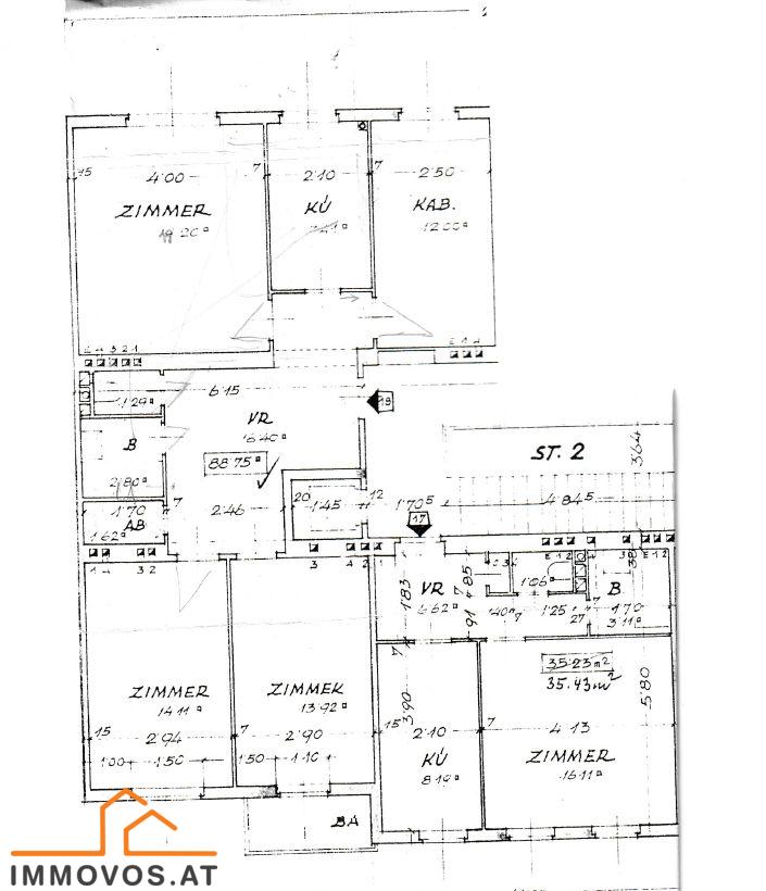 *PERFEKTE RAUMPLANUNG – GROSSE WOHNUNG ZUM WOHLF&#220;HLEN mit GR&#220;NBLICK* /  / 1120 Wien 12.,Meidling / Bild 3