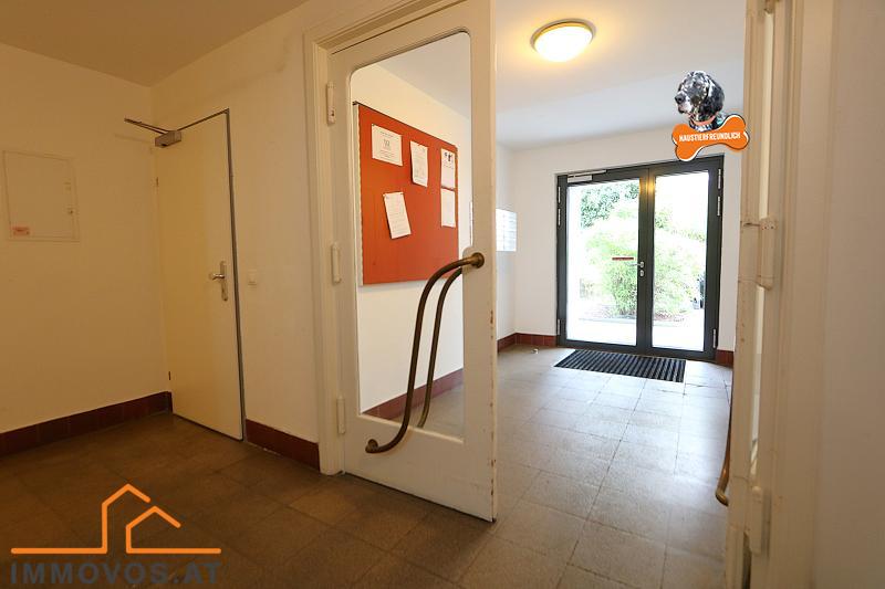 Entree des Gebäudes