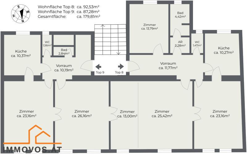 FÜR SPORTLICHE: ALTBAU-ETAGE IN GEFRAGTER LAGE NÄHE U2 / / 1020 Wien 2.,Leopoldstadt / Bild 6