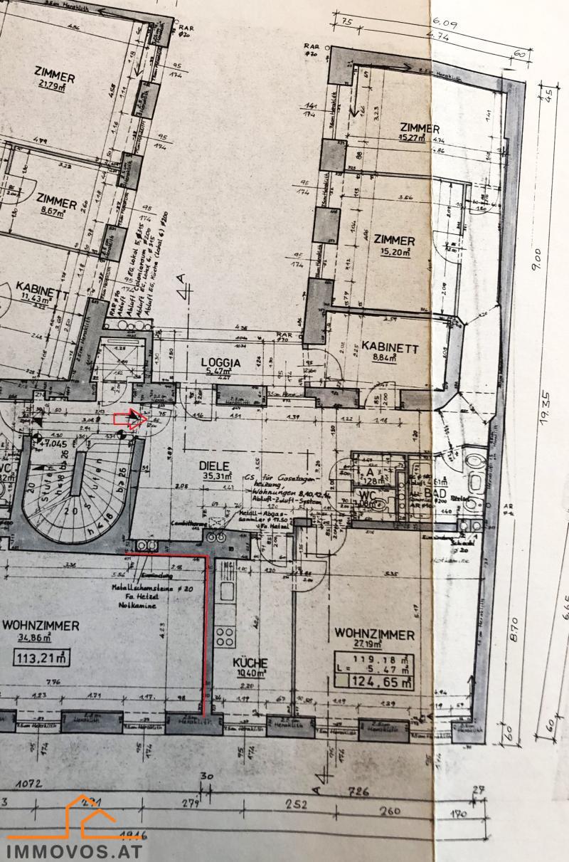 MITTEN IM SIEBENTEN: BIEDERMEIERCHARME -  4 ZIMMERWOHNUNG MIT FREIFLÄCHE! /  / 1070&nbsp;Wien 7.,Neubau / Bild 6