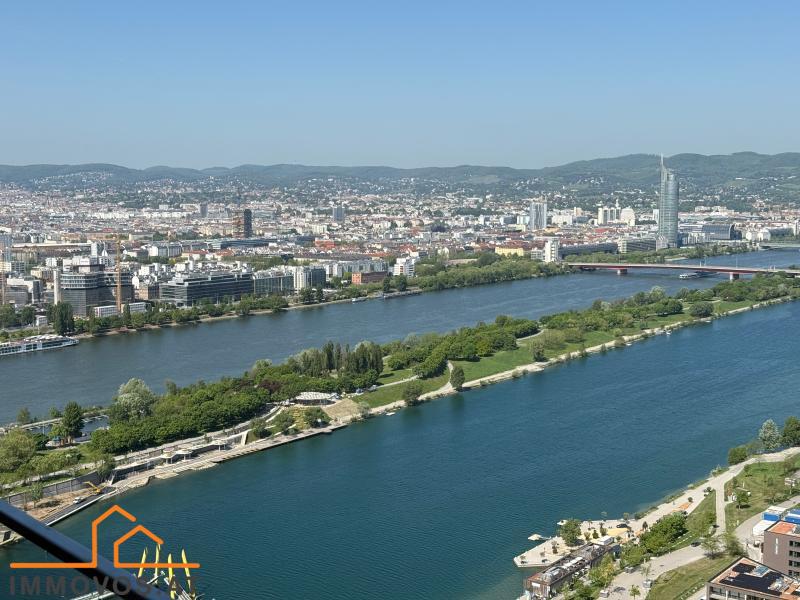 LEBENSQUALITÄT PUR: MODERNE 2-ZIMMER-WOHNUNG MIT AUSSICHT IN DEN DANUBE FLATS - U1 DONAUINSEL / / 1220 Wien 22.,Donaustadt / Bild 2