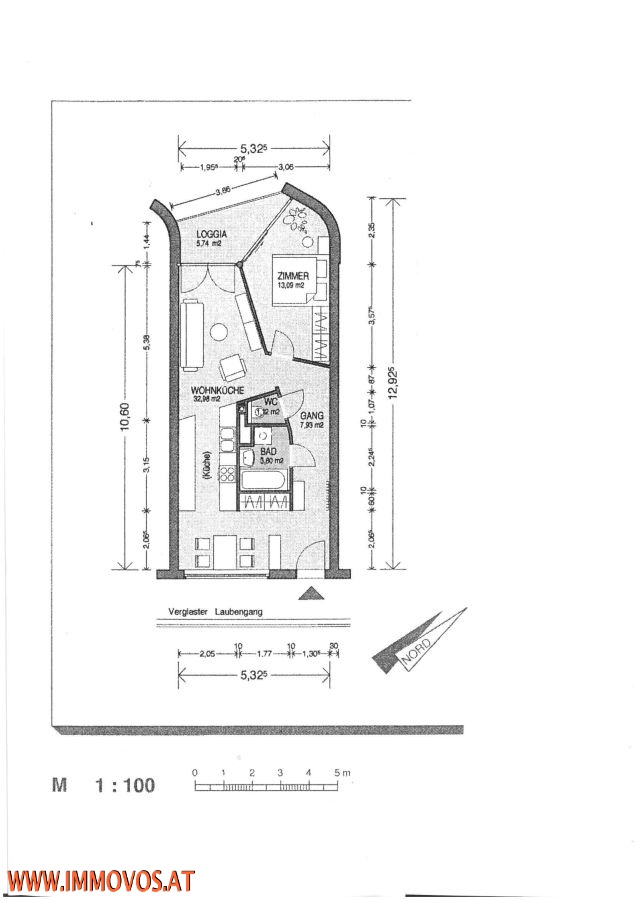 ++SONNIGE, teilmöblierte WOHNUNG MIT SOMMERLOGGIA; GRÜNBLICK, GARTENNUTZUNG++ /  / 1130&nbsp;Wien 13.,Hietzing / Bild 9