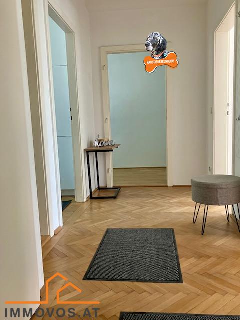 Vorraum von der Eingangstüre her gesehen