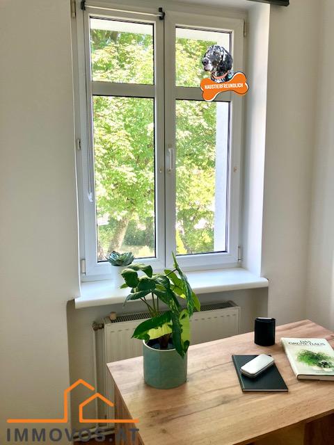 Kabinett mit Blick in den Garten - 