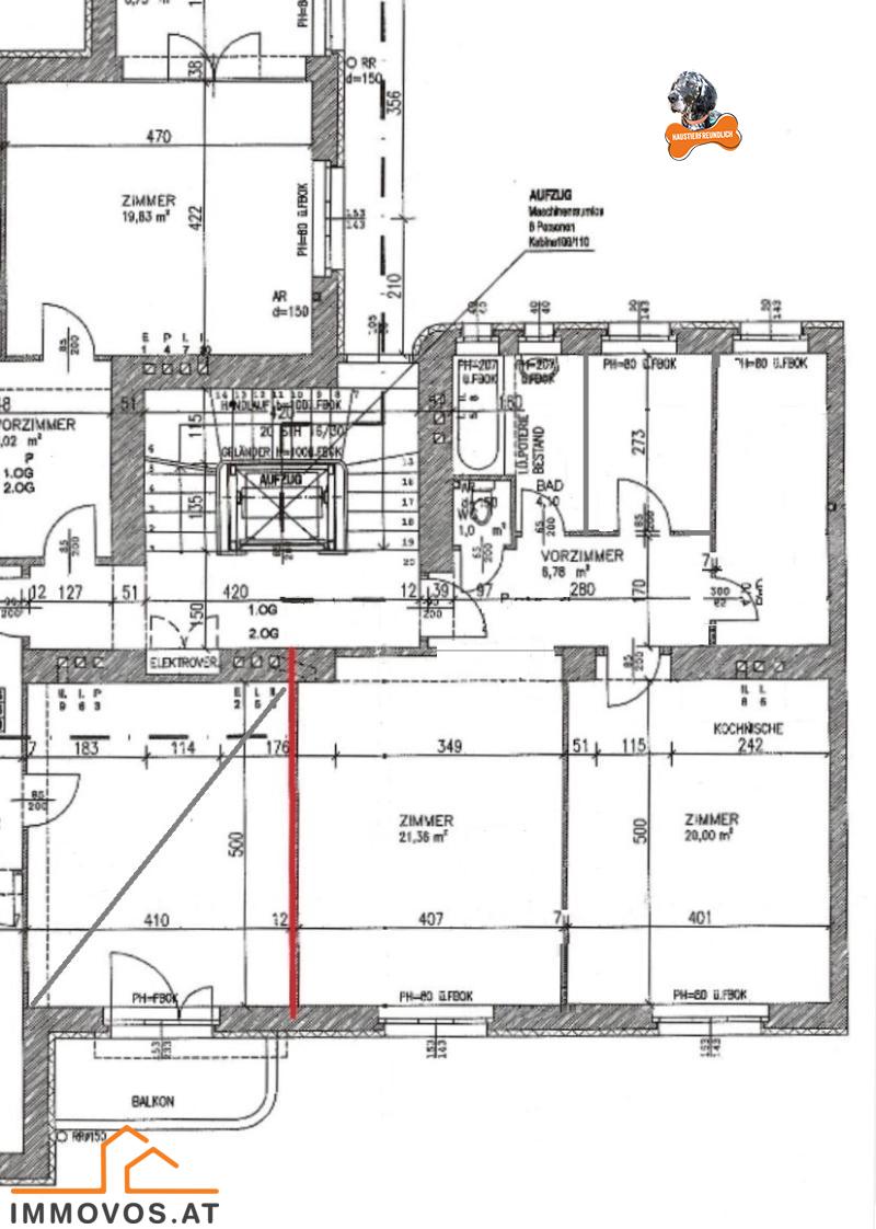 Am Fuße des Schafbergs - 2,5 Zimmer mit BALKONOPTION und Grünblick - idealer Grundriss! /  / 1180&nbsp;Wien 18.,W�hring / Bild 8