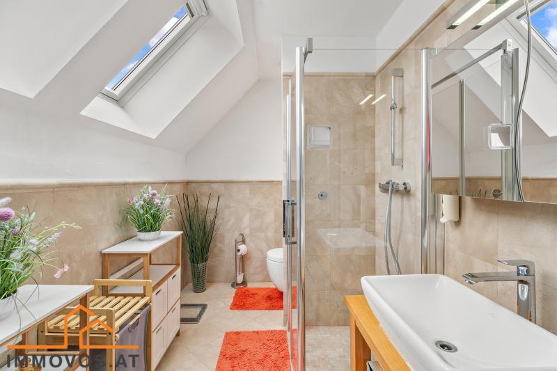 Badezimmer auf Wohnebene 3