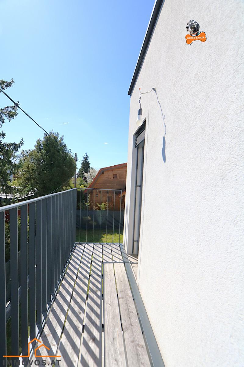Balkon nach Süden