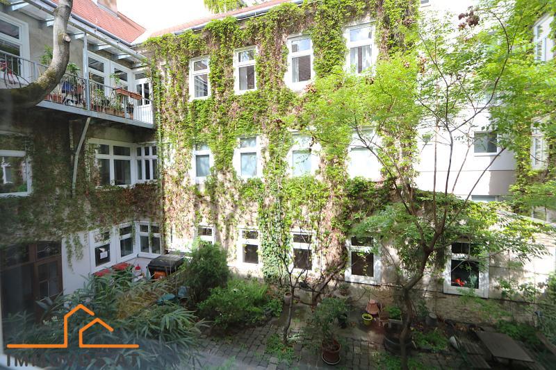 Blick aus den hofseitigen Zimmern