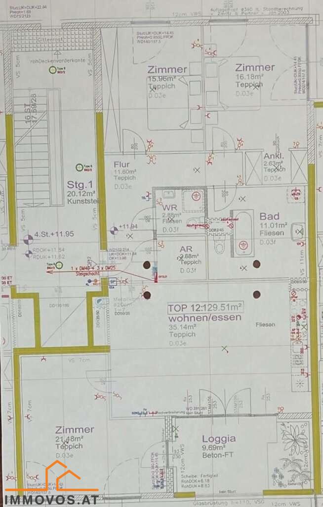 GROSSZÜGIGE 4-ZIMMERWOHNUNG MIT LOGGIA NÄHE WIENERBERG CITY /  / 1100&nbsp;Wien 10.,Favoriten / Bild 3