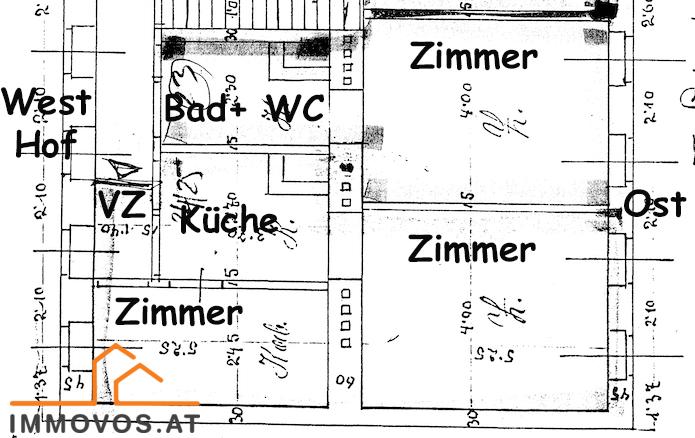 WG-taugliche ALTBAUWOHNUNG sanierungsbedürftig /  / 1100&nbsp;Wien 10.,Favoriten / Bild 2