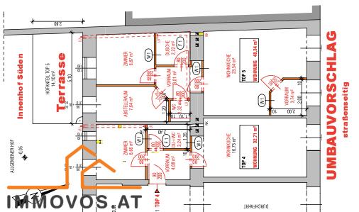 sanierungsbedürftige ALTBAU Wohnung mit TERRASSE im EG /  / 1020&nbsp;Wien 2.,Leopoldstadt / Bild 3