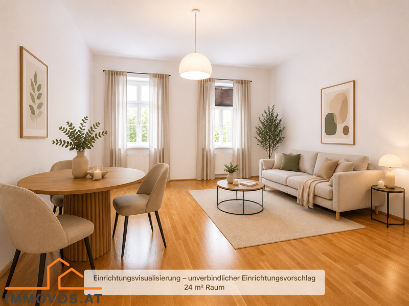 STILVOLLE  2-ZIMMER -ALTBAUWOHUNG MIT BALKON IN RUHIGER INNENHOFLAGE /  / 1120&nbsp;Wien 12.,Meidling / Bild 5