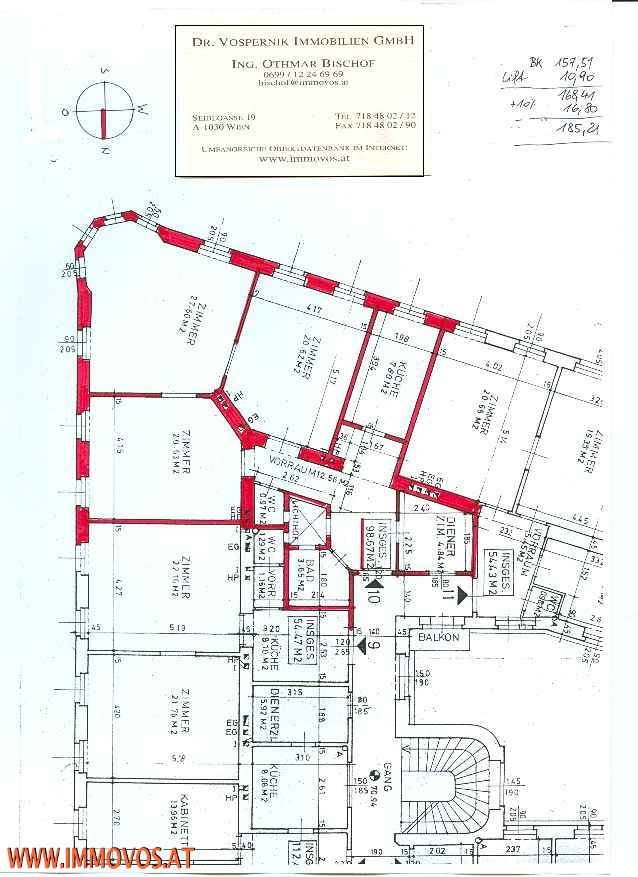 **SÜDSEITIGE KLASSISCHE ALTBAUWOHNUNG MIT ERKERZIMMER NÄCHST TÜRKENSCHANZPARK** / / 1180 Wien 18.,Währing / Bild 4