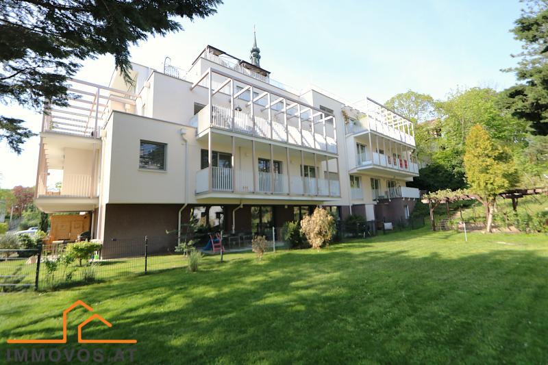 Hausansicht an der Gartenseite