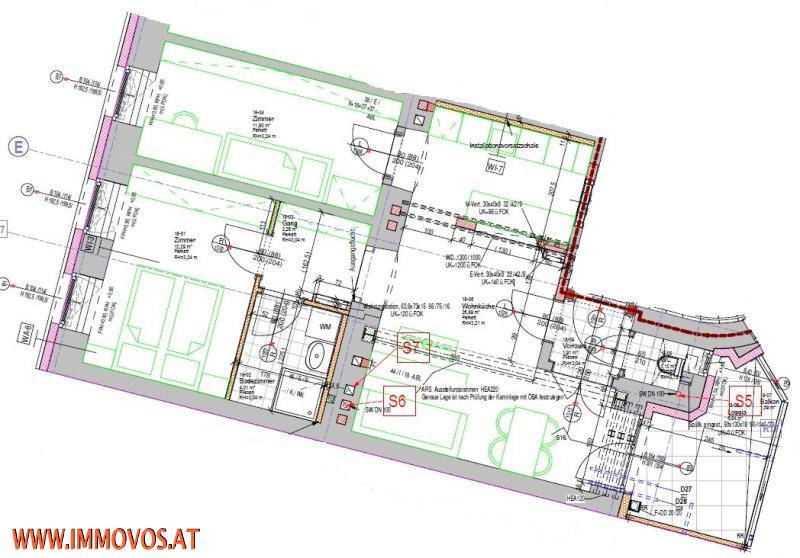 DREI-ZIMMER-MIETWOHNUNG MÄRZSTRASSE / / 1150 Wien 15.,Rh-Fh / Bild 7