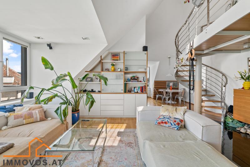 Kahlenbergblick -  Gersthofer Cottage: Dachgeschoss-Loft + Terrasse + 43 m2 Garage + barrierefreier Lift /  / 1180&nbsp;Wien 18.,W�hring / Bild 1