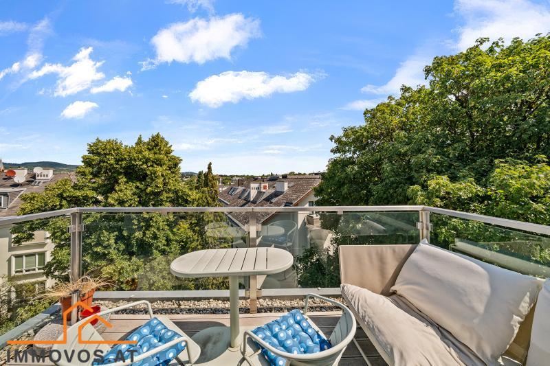 Kahlenbergblick -  Gersthofer Cottage: Dachgeschoss-Loft + Terrasse + 43 m2 Garage + barrierefreier Lift /  / 1180&nbsp;Wien 18.,W�hring / Bild 3