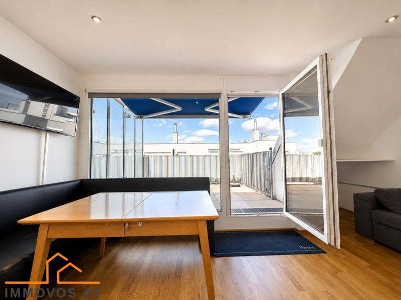  KLIMATISIERTE DG-WOHNUNG - BJ 2016 MIT 2 TERRASSEN UND GARAGENPLATZ ZUM TOP PREIS /  / 1220&nbsp;Wien 22.,Donaustadt / Bild 1