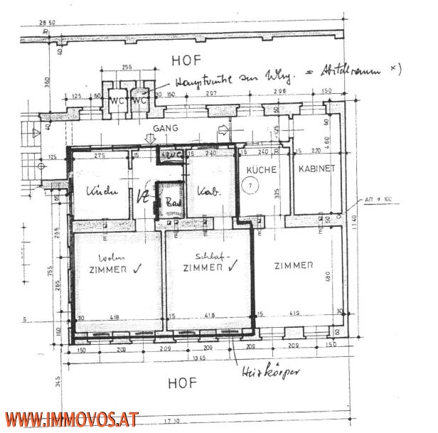 ++SANIERTER SCHÖNER ALTBAU: IDEALER GRUNDRISS, MÖBLIERTE KÜCHE,  WG-tauglich!++ /  / 1100&nbsp;Wien 10.,Favoriten / Bild 8