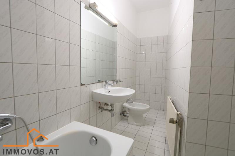 Der ideale Platz für eine bodenebene Dusche!