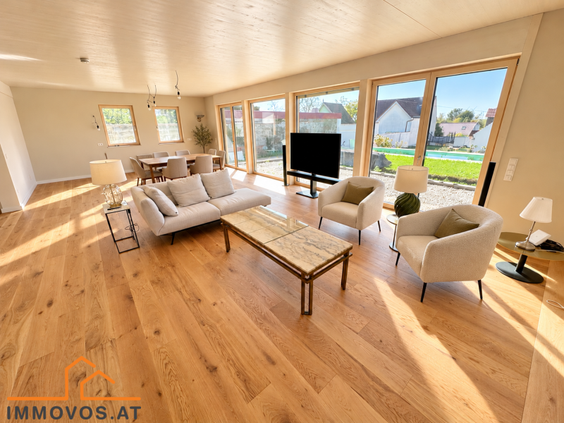 **NEU**EXKLUSIVER GRIFFNER BUNGALOW MIT POOL AUF 1.329 m² GRUNDSTÜCK OPTIONAL ZUSÄTZLICHES GÄSTEHAUS ! / / 2472 Prellenkirchen / Bild 1