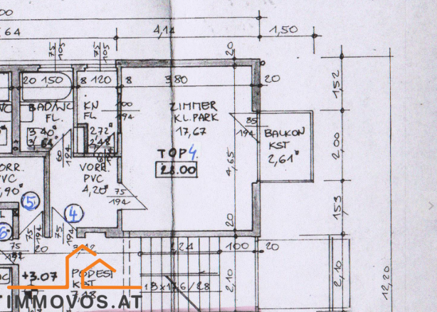 GRÜNLAGE MIT BALKON: SÜDSEITIGE, SONNIGE NEUBAUWOHNUNG IN DER KAHLENBERGER STRAßE /  / 1190&nbsp;Wien 19.,D�bling / Bild 5